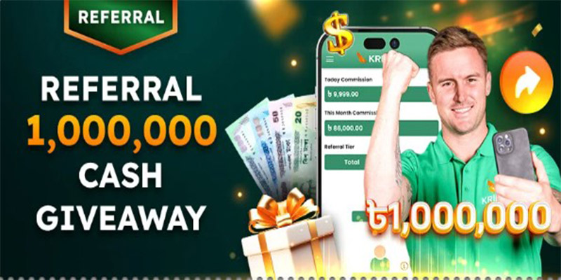 Referral 1,000,000 Cash Giveaway