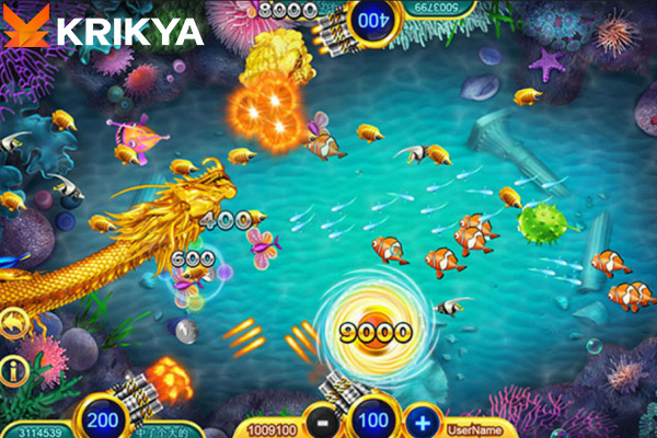 Always keep your spirit comfortable and happy when playing gold fish shooting