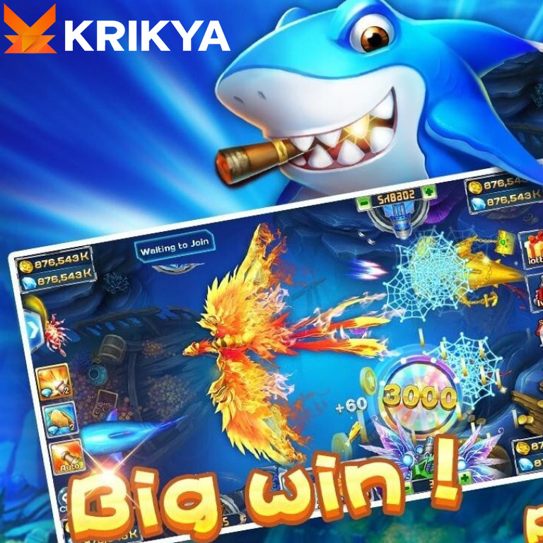 Introducing the unique Bingo fish shooting game at Krikya